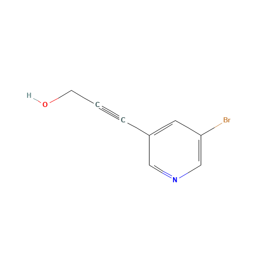 3-(5-Bromo-pyridin-3-yl)-prop-2-yn-1-ol (CAS: 873302-37-5) - Related Chemical Product