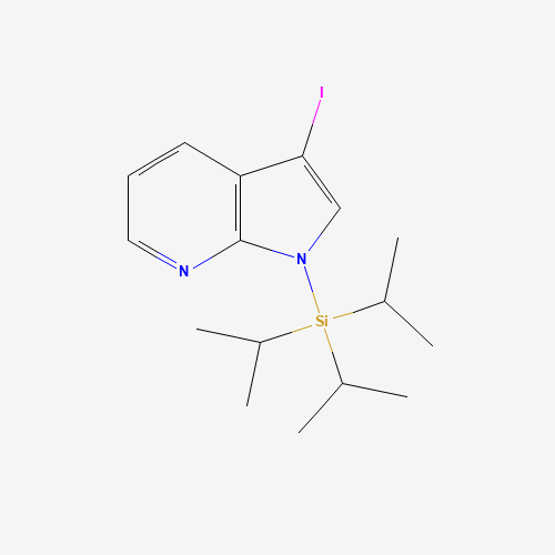 3-Iodo-1-triisopropylsilanyl-1H-pyrrolo-[2,3-b]pyridine (CAS: 913983-25-2) - Related Chemical Product