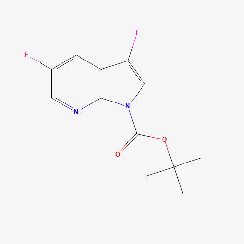 5-Fluoro-3-iodo-pyrrolo[2,3-b]pyridine-1-carboxylic acid tert-butyl ester (CAS: 928653-78-5) - Related Chemical Product