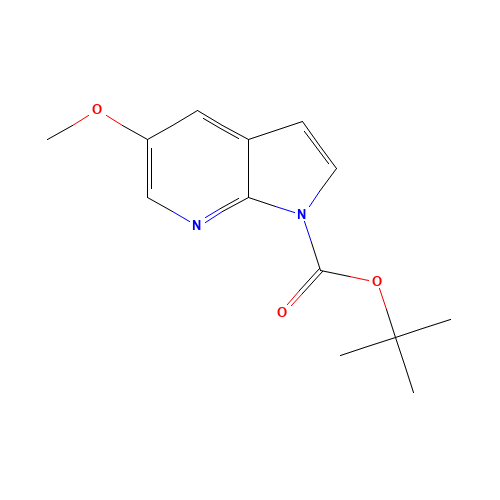 5-Methoxy-pyrrolo[2,3-b]pyridine-1-carboxylic acid tert-butyl ester (CAS: 928653-83-2) - Related Chemical Product