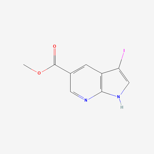 3-Iodo-1H-pyrrolo[2,3-b]pyridine-5-carboxylic acid methyl ester (CAS: 944937-30-8) - Related Chemical Product