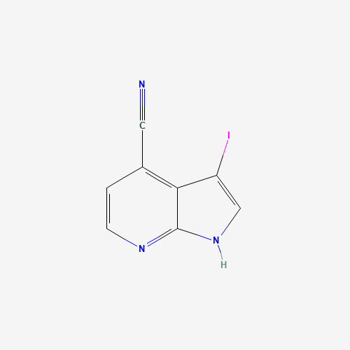 3-Iodo-1H-pyrrolo[2,3-b]pyridine-4-carbonitrile (CAS: 956485-59-9) - Related Chemical Product
