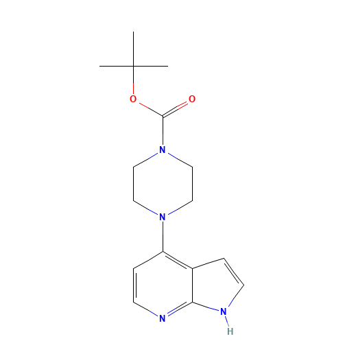 tert-Butyl 4-(1H-pyrrolo[2,3-b]pyridin-4-yl)-piperazine-1-carboxylate (CAS: 577768-59-3) - Related Chemical Product