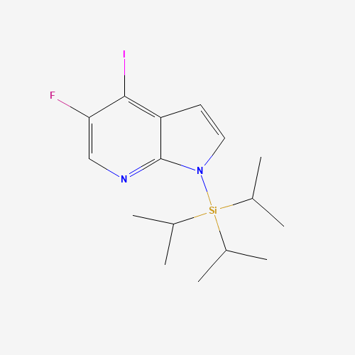 5-Fluoro-4-iodo-1-(triisopropylsilyl)-1H-pyrrolo[2,3-b]pyridine (CAS: 1020056-67-0) - Related Chemical Product