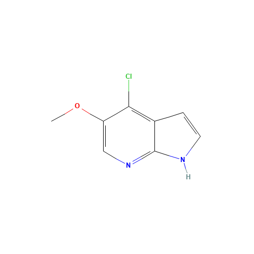 4-Chloro-5-methoxy-1H-pyrrolo[2,3-b]pyridine (CAS: 1020056-72-7) - Related Chemical Product
