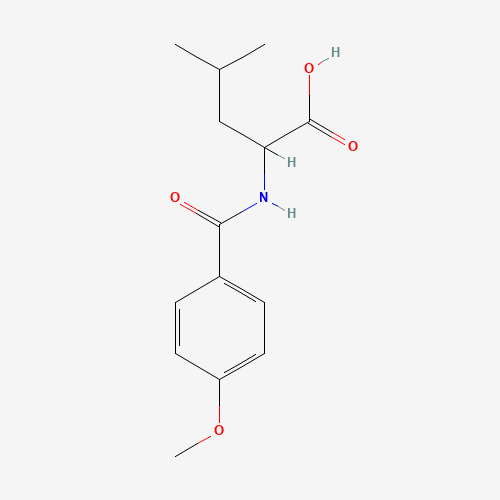 2-(4-Methoxy-benzoylamino)-4-methyl-pentanoic acid (CAS: 438581-55-6) - Related Chemical Product