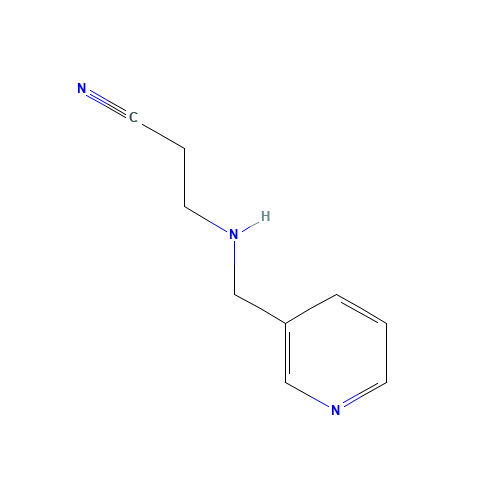 3-[(3-Pyridinylmethyl)amino]propanenitrile (CAS: 33611-48-2) - Related Chemical Product