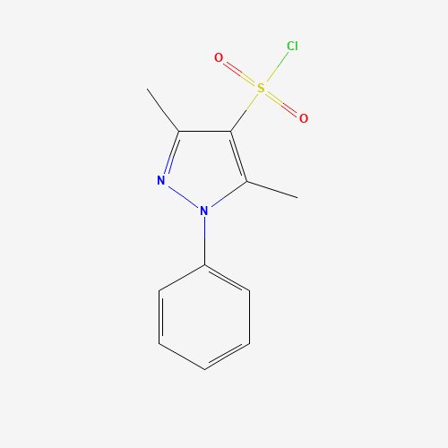 3,5-Dimethyl-1-phenyl-1H-pyrazole-4-sulfonyl chloride (CAS: 59340-26-0) - Related Chemical Product