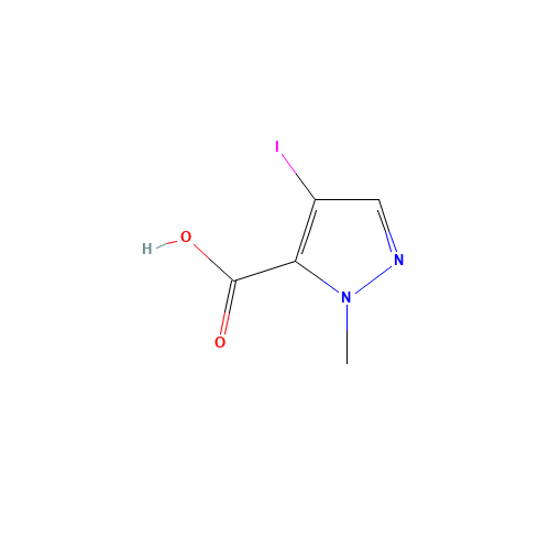 4-Iodo-1-methyl-1H-pyrazole-5-carboxylic acid (CAS: 75092-30-7) - Related Chemical Product
