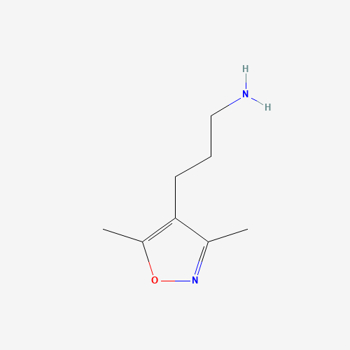 3-(3,5-Dimethylisoxazol-4-yl)propan-1-amine (CAS: 771572-98-6) - Related Chemical Product
