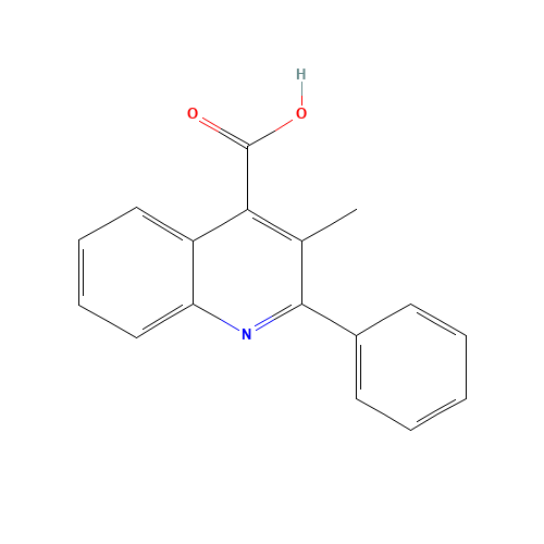 3-Methyl-2-phenylquinoline-4-carboxylic acid (CAS: 43071-45-0) - Related Chemical Product