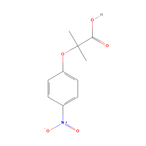 2-Methyl-2-(4-nitrophenoxy)propanoic acid (CAS: 17431-97-9) - Related Chemical Product