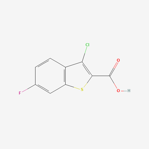 3-Chloro-6-fluoro-1-benzothiophene-2-carboxylic acid (CAS: 34576-92-6) - Related Chemical Product