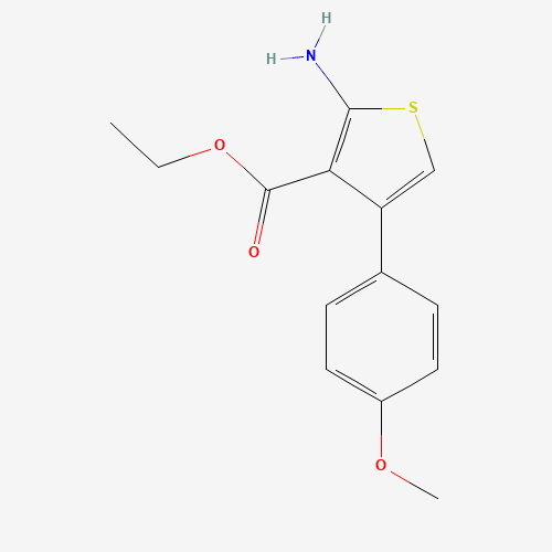 Ethyl 2-amino-4-(4-methoxyphenyl)thiophene-3-carboxylate (CAS: 15854-11-2) - Related Chemical Product