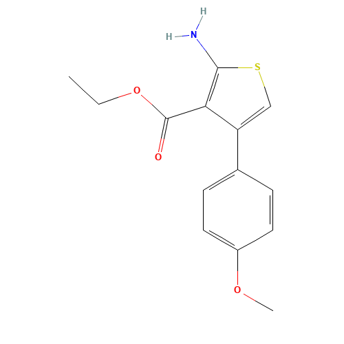 Ethyl 2-amino-4-(4-methoxyphenyl)thiophene-3-carboxylate (CAS: 15854-11-2) - Related Chemical Product