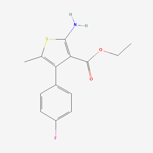 Ethyl 2-amino-4-(4-fluorophenyl)-5-methylthiophene-3-carboxylate (CAS: 350989-70-7) - Related Chemical Product
