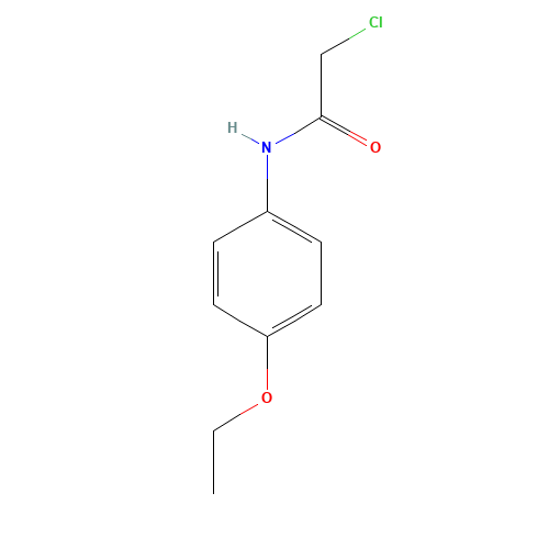 2-Chloro-N-(4-ethoxyphenyl)acetamide (CAS: 2153-08-4) - Related Chemical Product