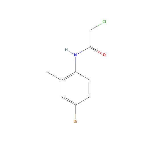 N-(4-Bromo-2-methylphenyl)-2-chloroacetamide (CAS: 96686-51-0) - Related Chemical Product