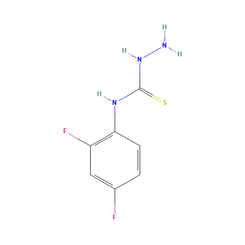 N-(2,4-Difluorophenyl)hydrazinecarbothioamide (CAS: 206559-58-2) - Related Chemical Product