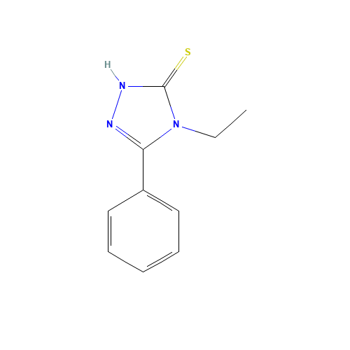 4-Ethyl-5-phenyl-4H-1,2,4-triazol-3-ylhydrosulfide (CAS: 26131-61-3) - Related Chemical Product