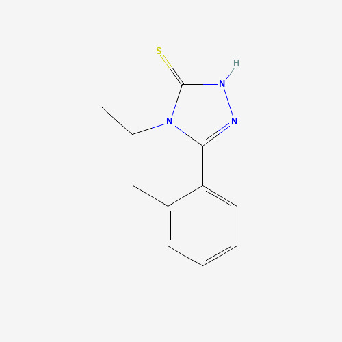 4-Ethyl-5-(2-methylphenyl)-4H-1,2,4-triazole-3-thiol (CAS: 174574-01-7) - Related Chemical Product