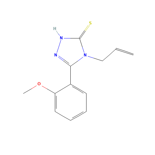 4-Allyl-5-(2-methoxyphenyl)-4H-1,2,4-triazole-3-thiol (CAS: 23195-30-4) - Related Chemical Product