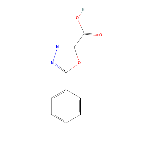 5-Phenyl-1,3,4-oxadiazole-2-carboxylic acid (CAS: 99066-76-9) - Related Chemical Product