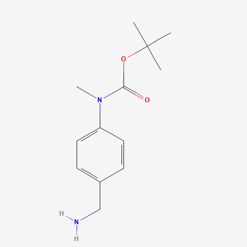 tert-Butyl 4-(aminomethyl)phenyl(methyl)carbamate (CAS: 191871-91-7) - Related Chemical Product