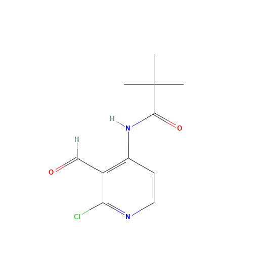 N-(2-Chloro-3-formylpyridin-4-yl)pivalamide (CAS: 338452-91-8) - Related Chemical Product