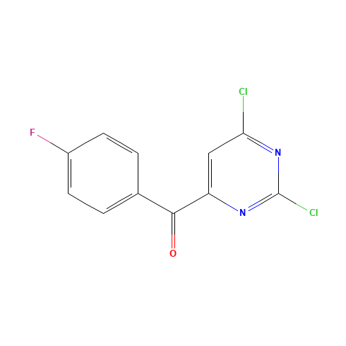 (2,6-Dichloropyrimidin-4-yl)-(4-fluorophenyl)methanone (CAS: 1099597-81-5) - Related Chemical Product