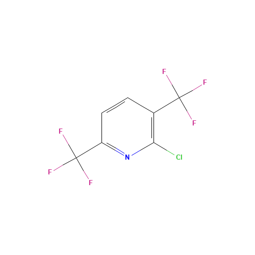 3,6-Bis(trifluoromethyl)-2-chloropyridine (CAS: 175136-26-2) - Related Chemical Product