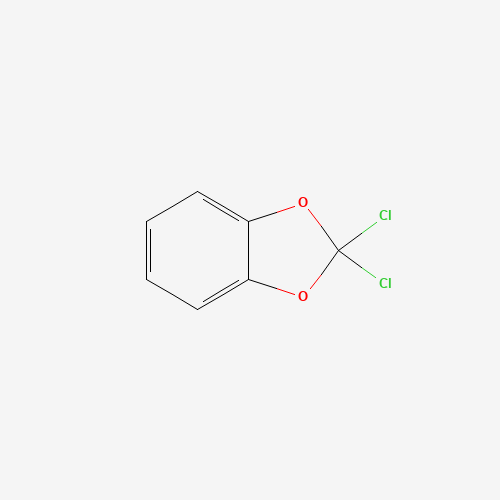 2,2-Dichloro-1,3-benzodioxole (CAS: 2032-75-9) - Chemical Structure and Molecular Formula 