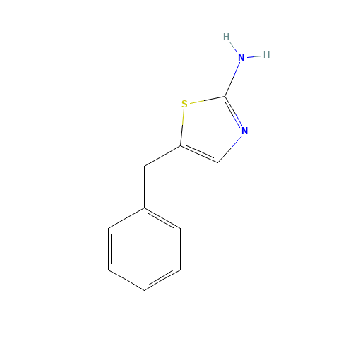 5-Benzyl-thiazol-2-ylamine (CAS: 121952-97-4) - Chemical Structure and Molecular Formula 