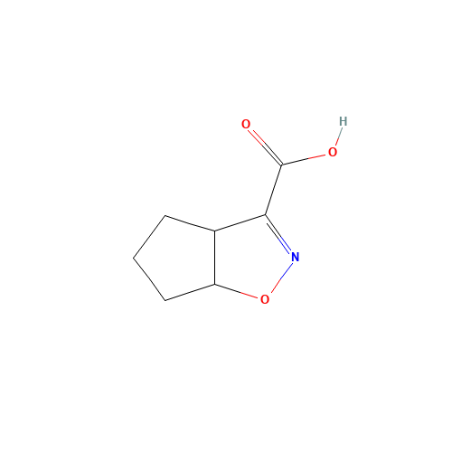 4,5,6,6a-Tetrahydro-3aH-cyclopenta[d]isoxazole-3-carboxylic acid (CAS: 176909-91-4) - Related Chemical Product