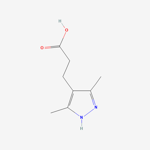 3-(3,5-Dimethyl-1H-pyrazol-4-yl)-propionic acid (CAS: 890625-93-1) - Related Chemical Product