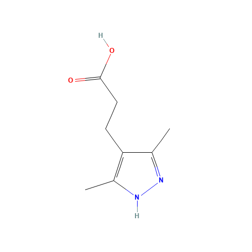 3-(3,5-Dimethyl-1H-pyrazol-4-yl)-propionic acid (CAS: 890625-93-1) - Related Chemical Product