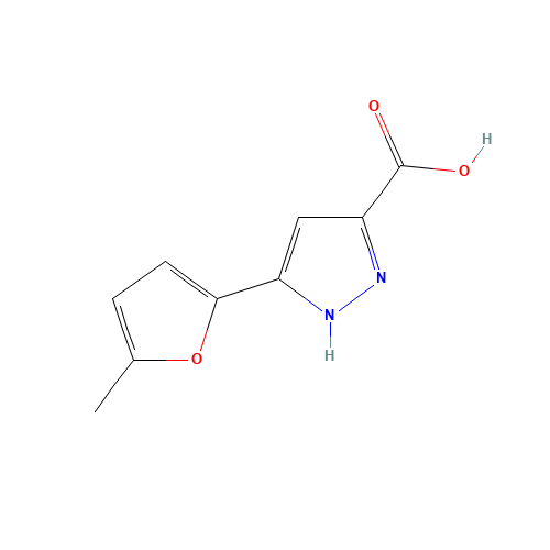 5-(5-Methyl-furan-2-yl)-2H-pyrazole-3-carboxylic acid (CAS: 909092-64-4) - Related Chemical Product