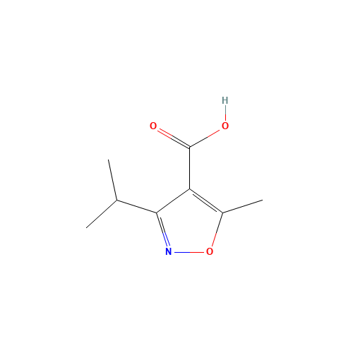 3-Isopropyl-5-methyl-isoxazole-4-carboxylic acid (CAS: 876717-62-3) - Related Chemical Product