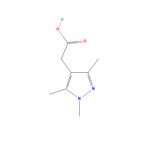 (1,3,5-Trimethyl-1H-pyrazol-4-yl)-acetic acid (CAS: 70598-03-7) - Related Chemical Product
