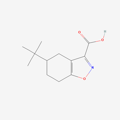 5-tert-Butyl-4,5,6,7-tetrahydro-benzo[d]isoxazole-3-carboxylic acid (CAS: 832684-43-2) - Related Chemical Product