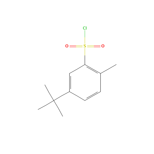 5-tert-Butyl-2-methyl-benzenesulfonyl chloride (CAS: 63452-62-0) - Related Chemical Product