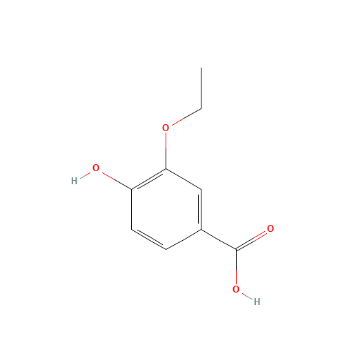 3-Ethoxy-4-hydroxy-benzoic acid (CAS: 5438-38-0) - Related Chemical Product