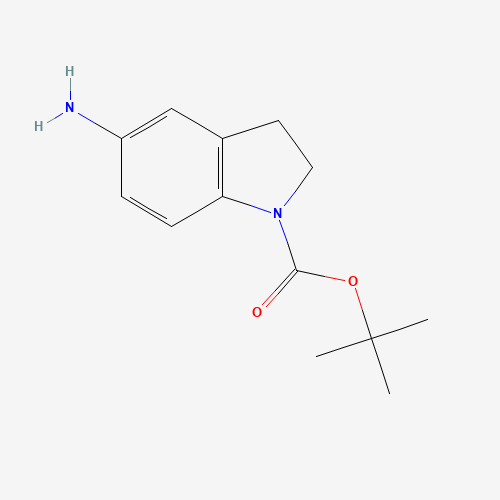 5-Amino-2,3-dihydro-indole-1-carboxylic acid tert-butyl ester (CAS: 129487-92-9) - Related Chemical Product