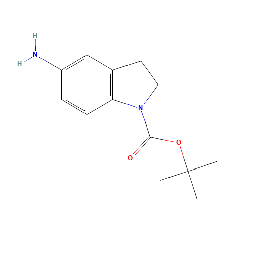 5-Amino-2,3-dihydro-indole-1-carboxylic acid tert-butyl ester (CAS: 129487-92-9) - Related Chemical Product
