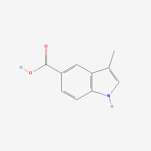 3-Methyl-1H-indole-5-carboxylic acid (CAS: 588688-44-2) - Related Chemical Product