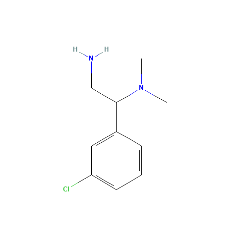 1-(3-Chloro-phenyl)-N*1*,N*1*-dimethyl-ethane-1,2-diamine (CAS: 96798-20-8) - Related Chemical Product