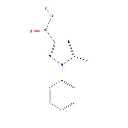 5-Methyl-1-phenyl-1H-[1,2,4]triazole-3-carboxylic acid (CAS: 1016-57-5) - Related Chemical Product