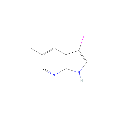 3-Iodo-5-methyl-1H-pyrrolo[2,3-b]pyridine (CAS: 1138443-83-0) - Related Chemical Product