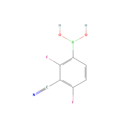 2,4-Difluoro-3-cyanophenylboronic acid (CAS: 871940-31-7) - Related Chemical Product