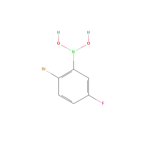 2-Bromo-5-fluorophenylboronic acid (CAS: 959996-48-6) - Related Chemical Product